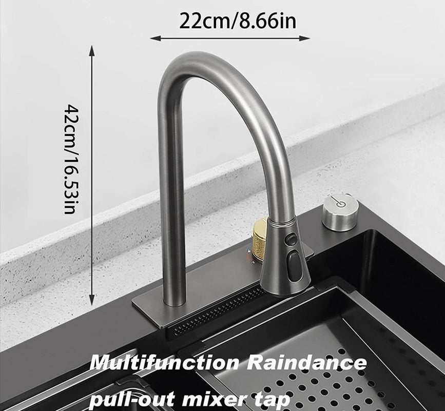 ART Collection SS MF Kitchen Sink Set Glass Cleaner - 750 x 460mm