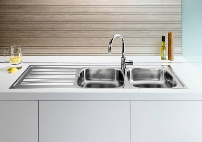 ROCA J Series kitchen sink LEFT DRAIN