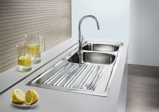 ROCA J Series kitchen sink LEFT DRAIN